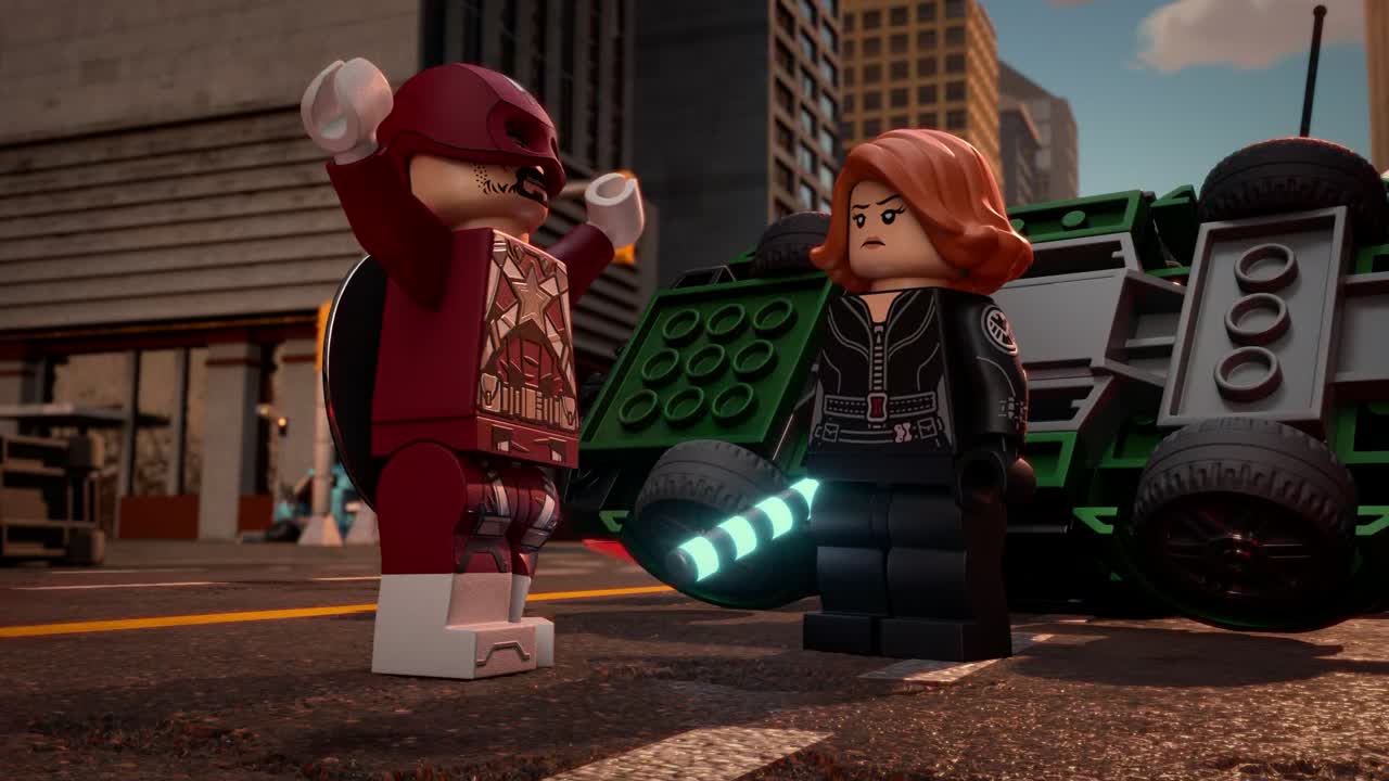 Lego Marvel Avengers Červený poplach 2023 SK dabing HD