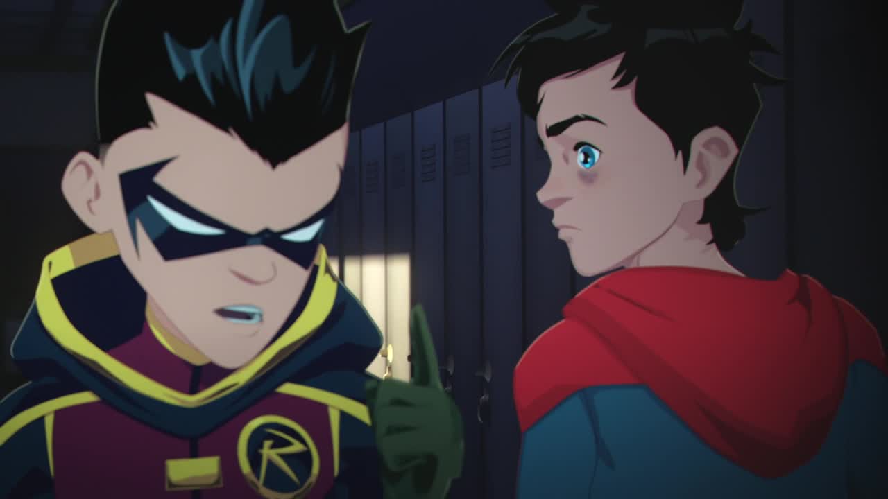 Batman a Superman Bitva supersynů 2022 CZ dabing HD