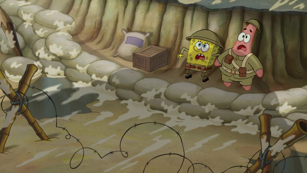 SpongeBob ve filmu Houba na suchu 2015 CZ dabing HD